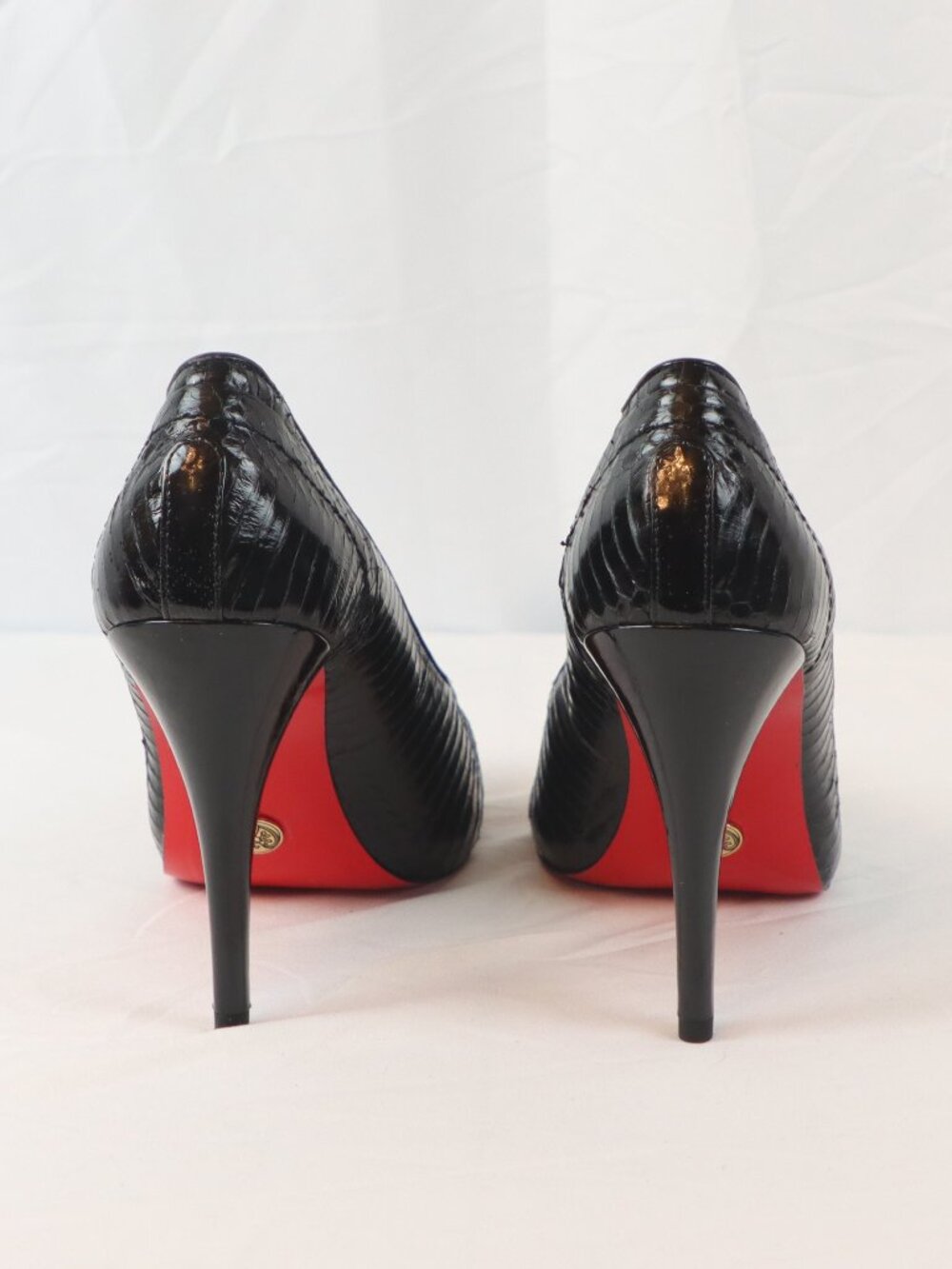 Stunning J. Renee Luxe Size 9.5 Black Heels - Picture 5 of 6